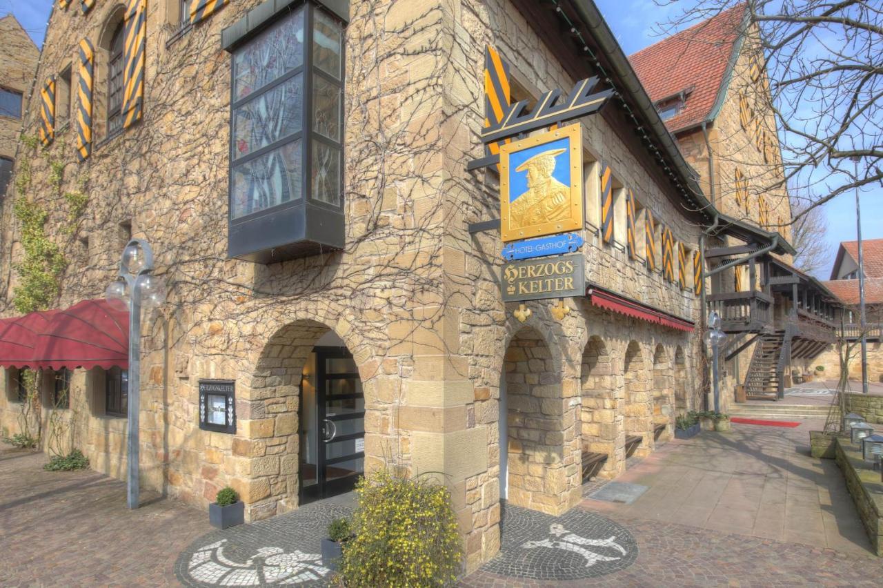 Herzogskelter Restaurant Hotel 居格林根 外观 照片