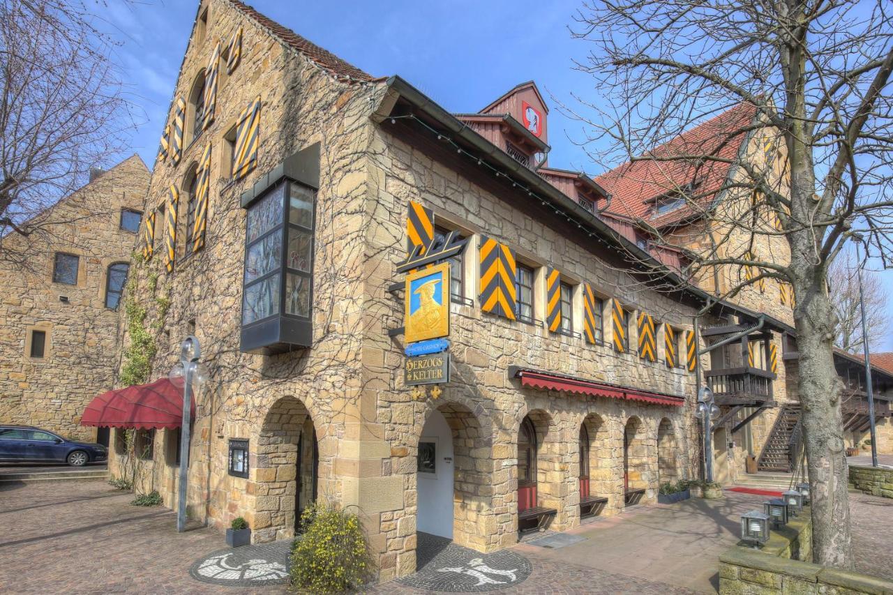 Herzogskelter Restaurant Hotel 居格林根 外观 照片