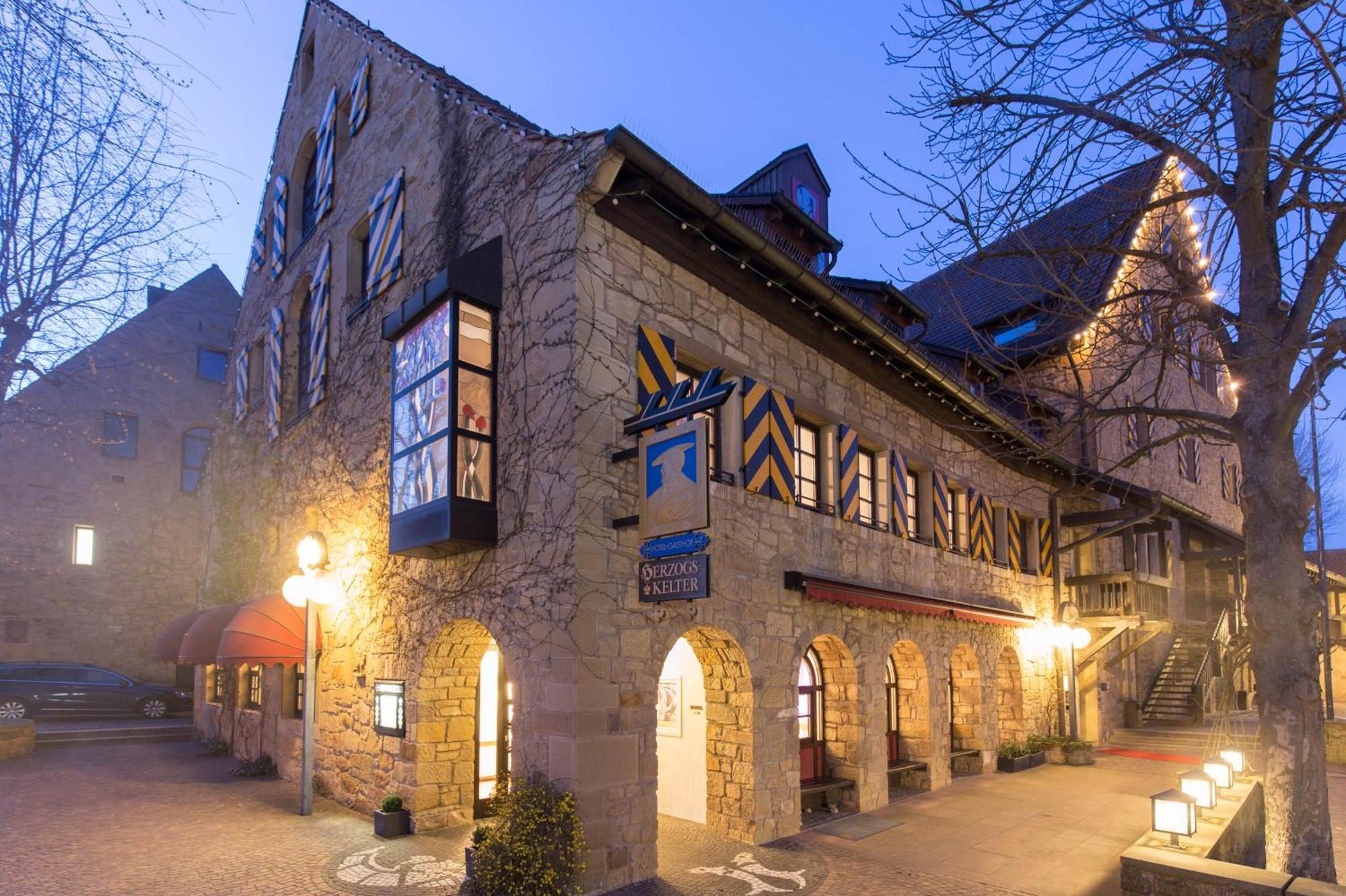 Herzogskelter Restaurant Hotel 居格林根 外观 照片